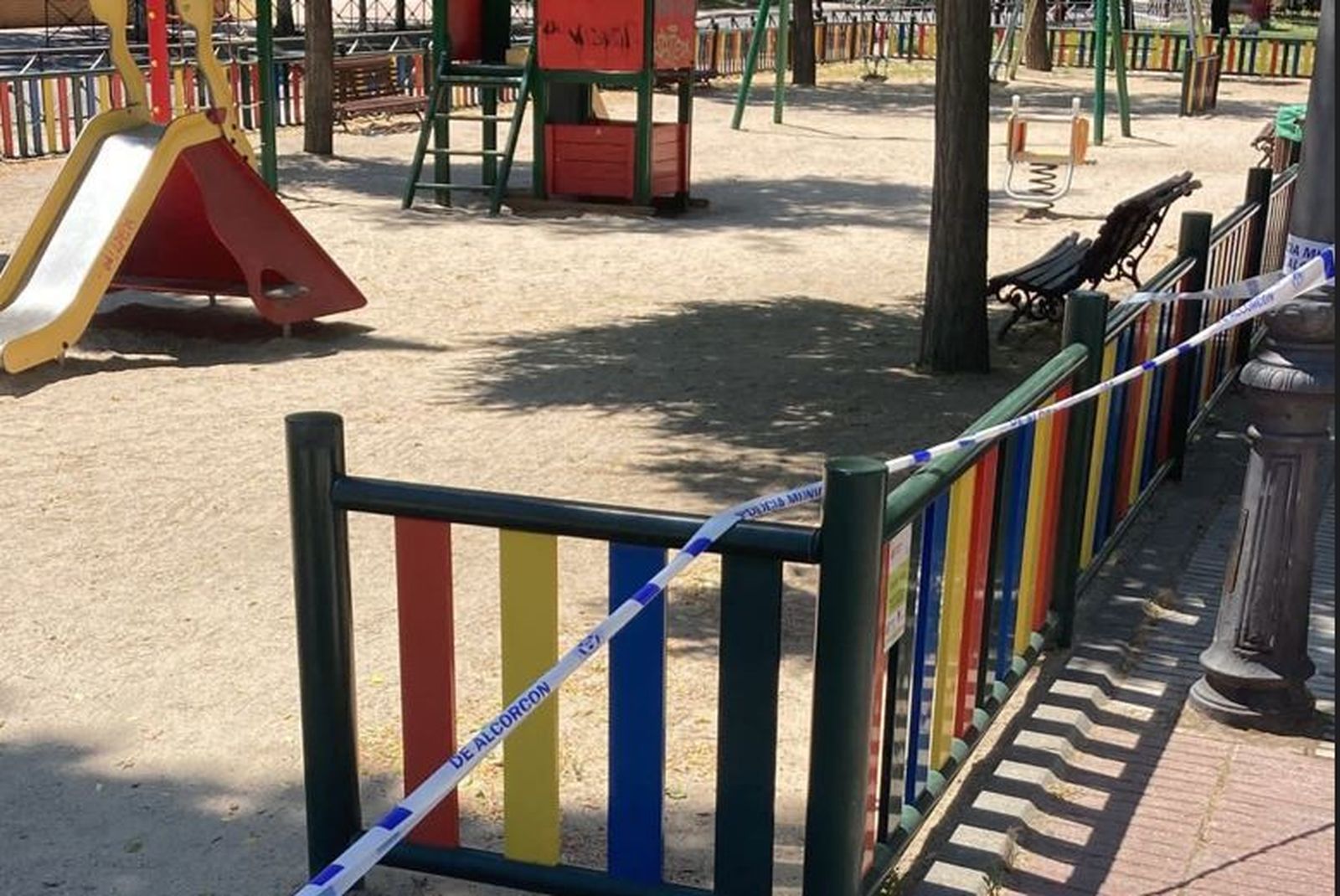 Parque cerrado de Alcorcón