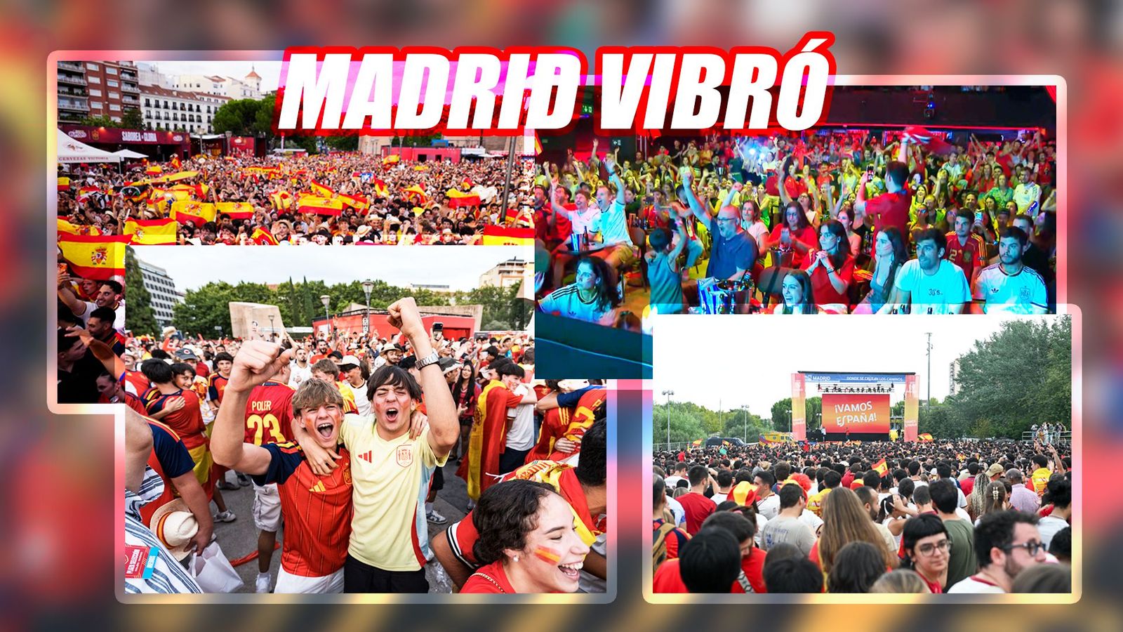 Madrid vibró con España
