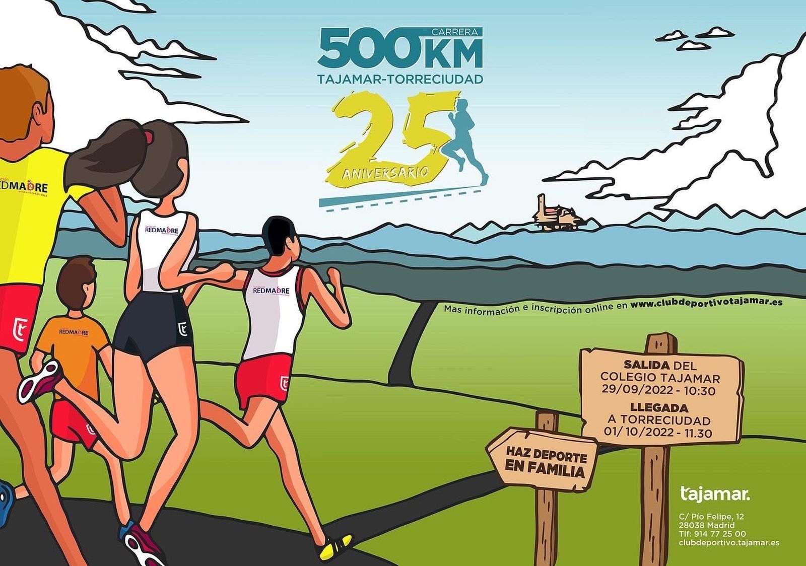Cartel de la carrera