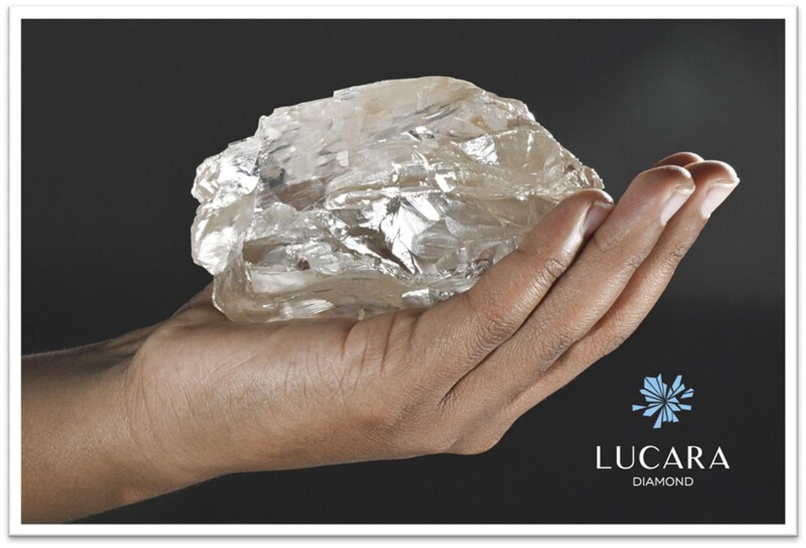 Diamante extraído de una mina de Botsuana con cerca de 2.500 kilates