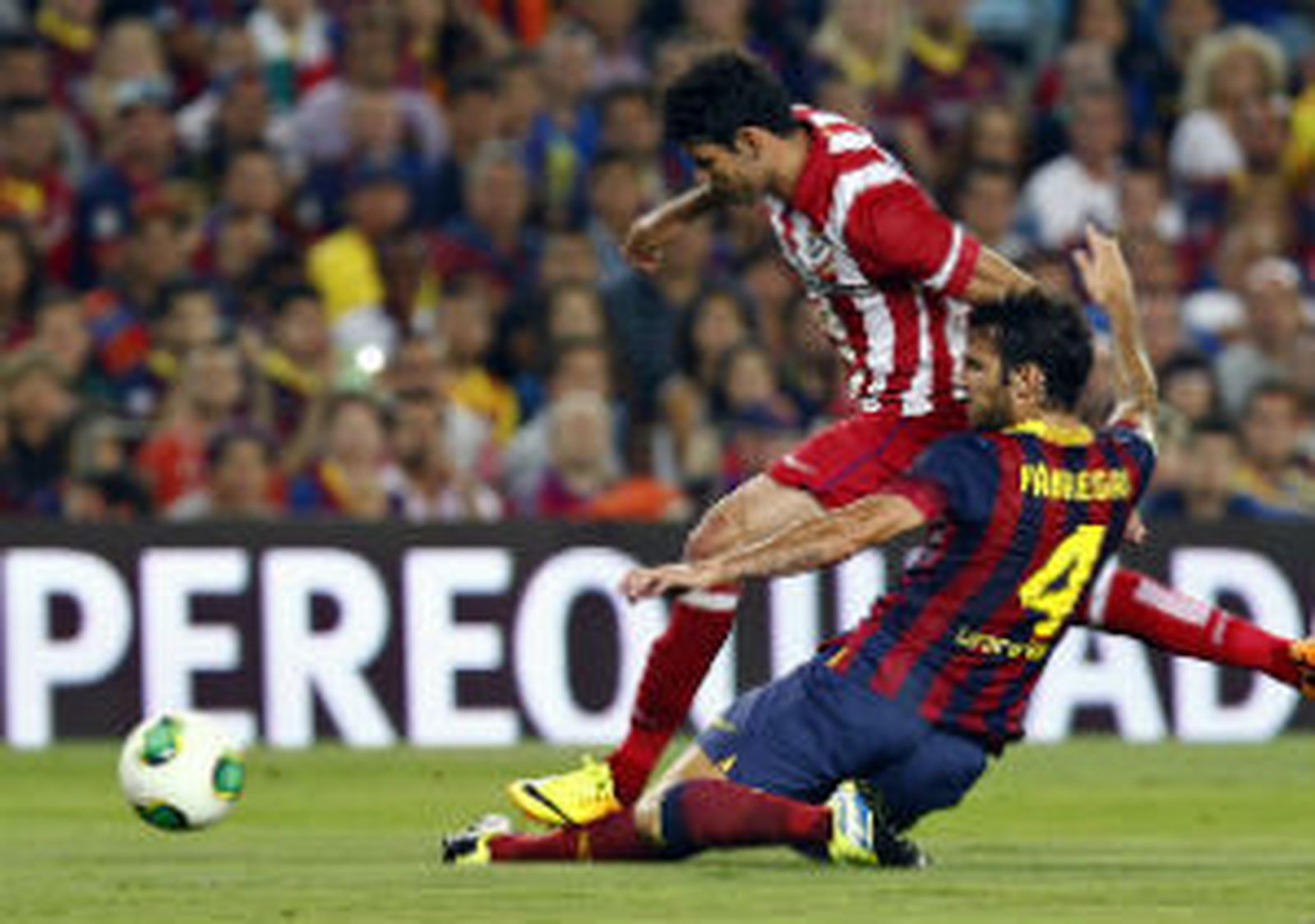 Diego Costa y Cesc Fabregas
