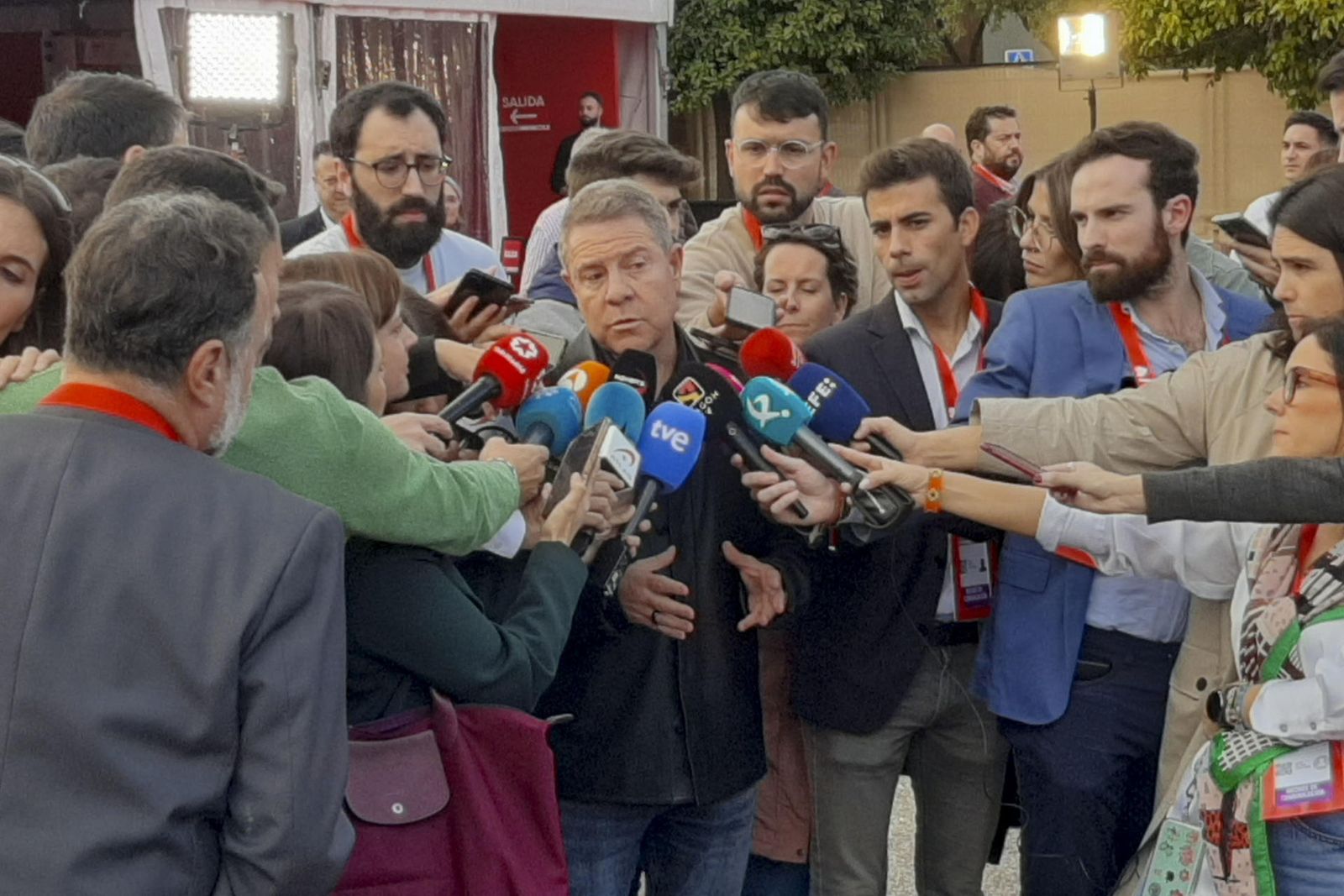 Page en el Congreso del PSOE