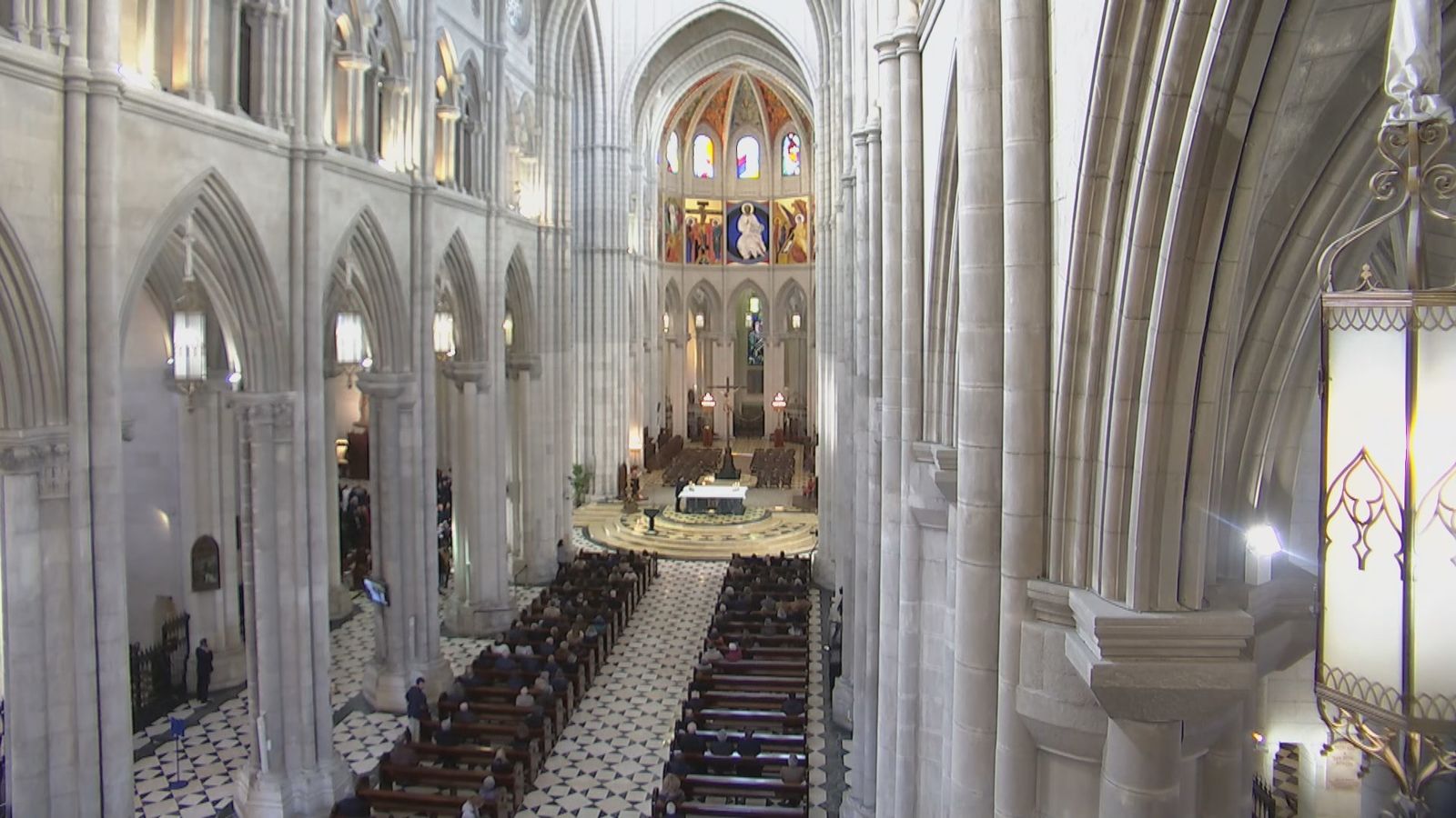 Interior de la Catedral de la Almudena