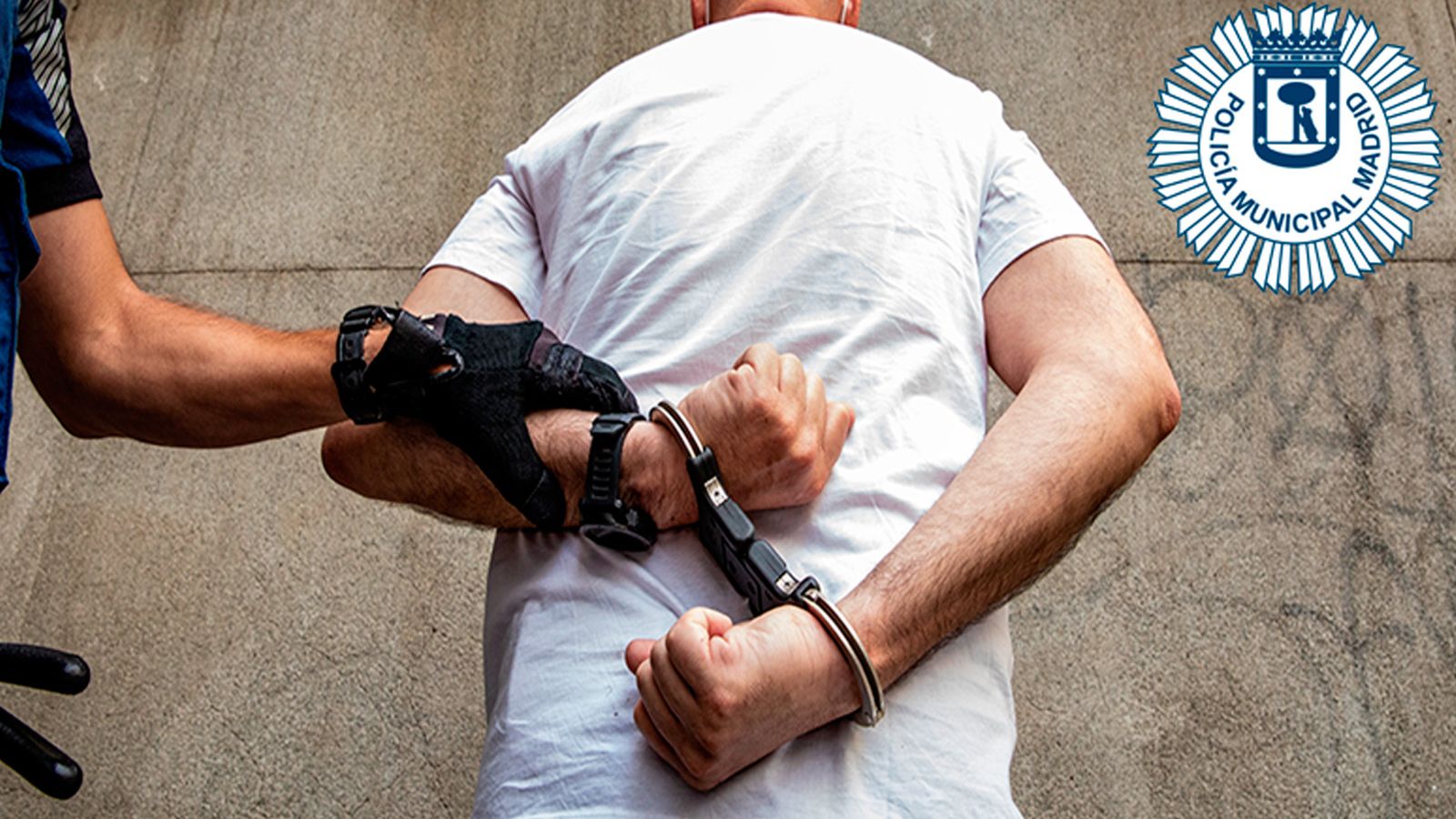 Imagen de uno de los dos detenidos en Vicálvaro