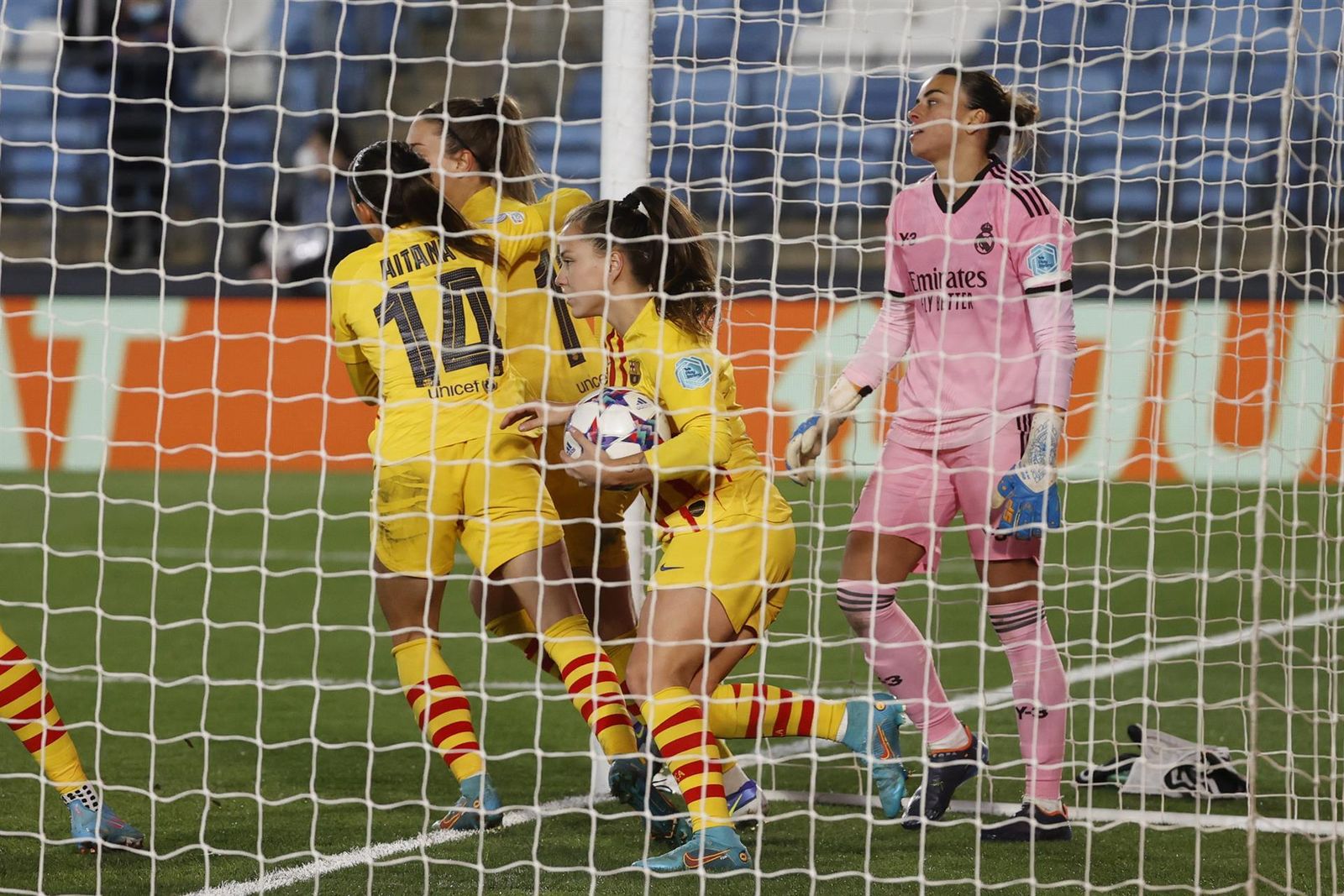Empate del Barcelona ante el Real Madrid femenino