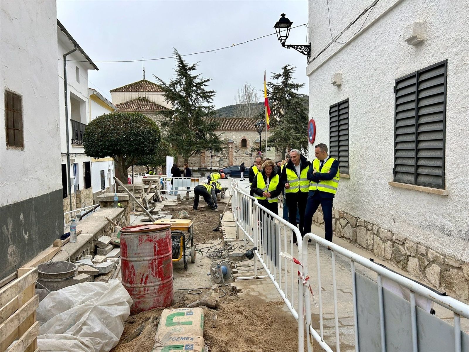 Comienza en Villar del Olmo la renovación del saneamiento de 25 municipios madrileños
