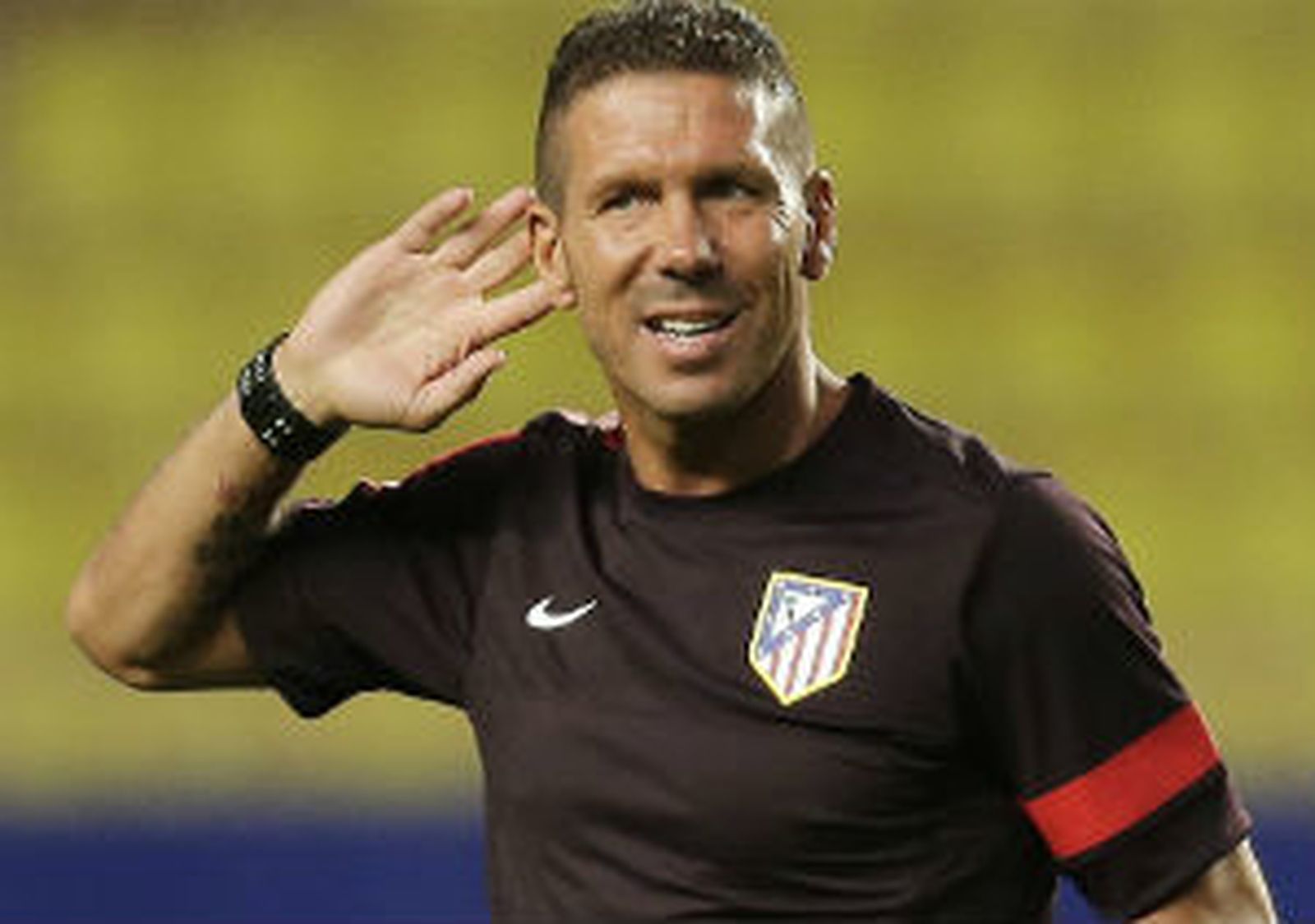 Simeone, técnico rojiblanco
