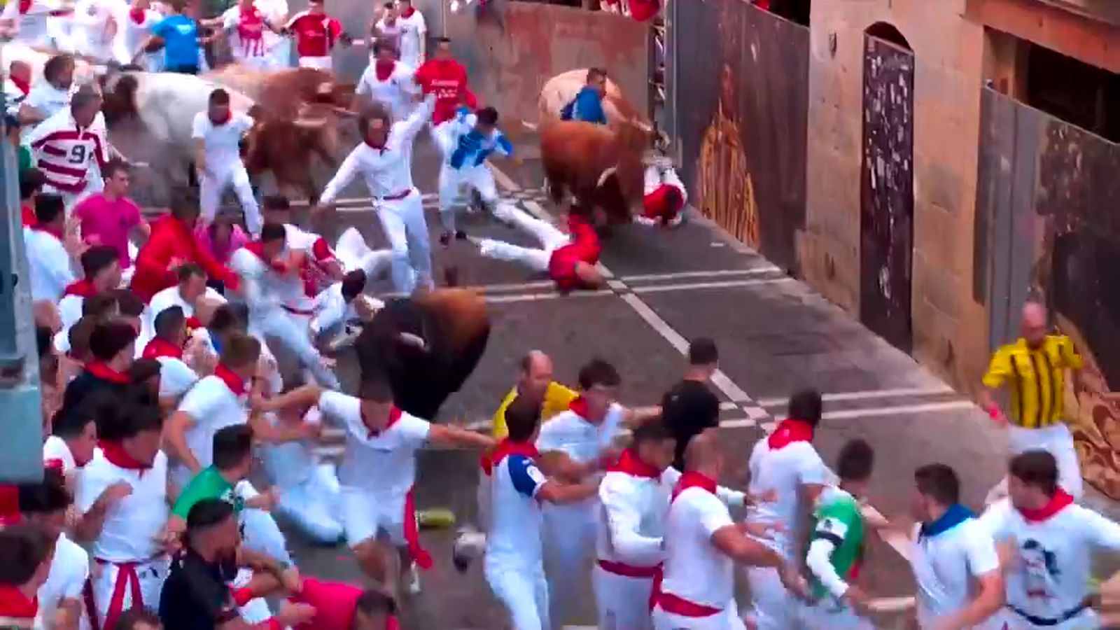 Tercer encierro de Sanfermines