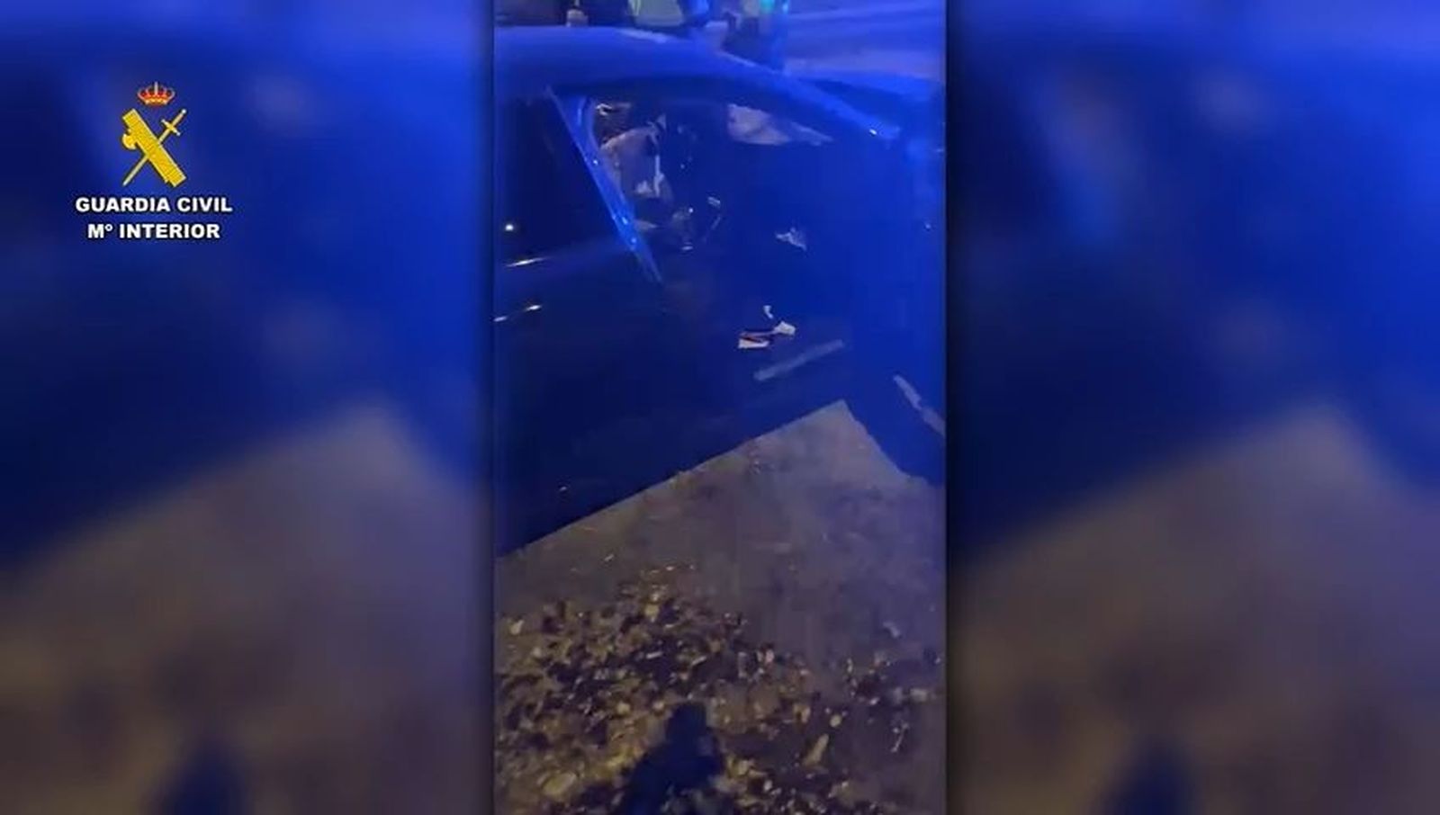 Detenido el conductor de un vehículo tras embestir un vehículo de la Guardia Civil en la A-4