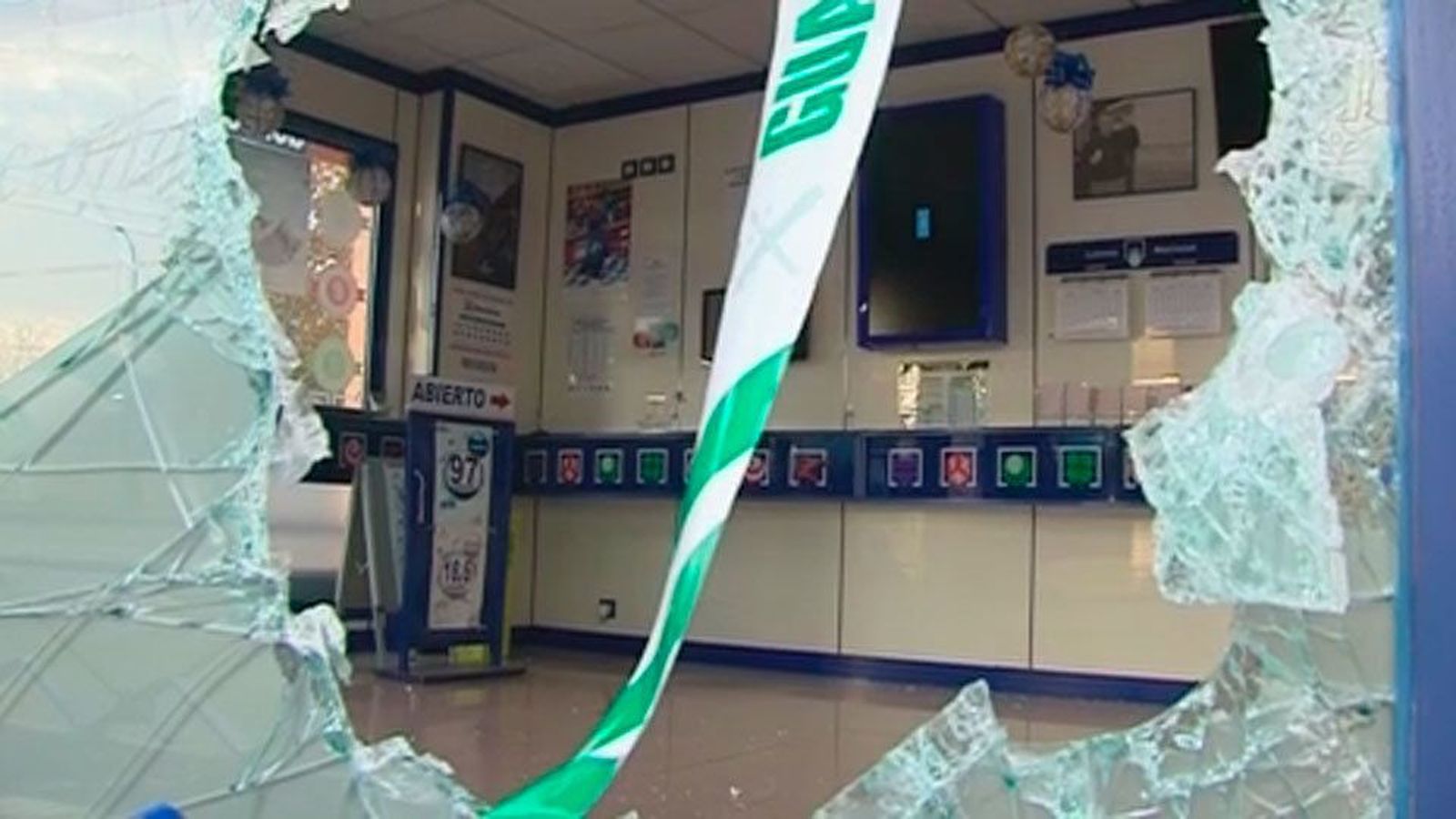Oleada de robos en varias administraciones de loterías de Madrid