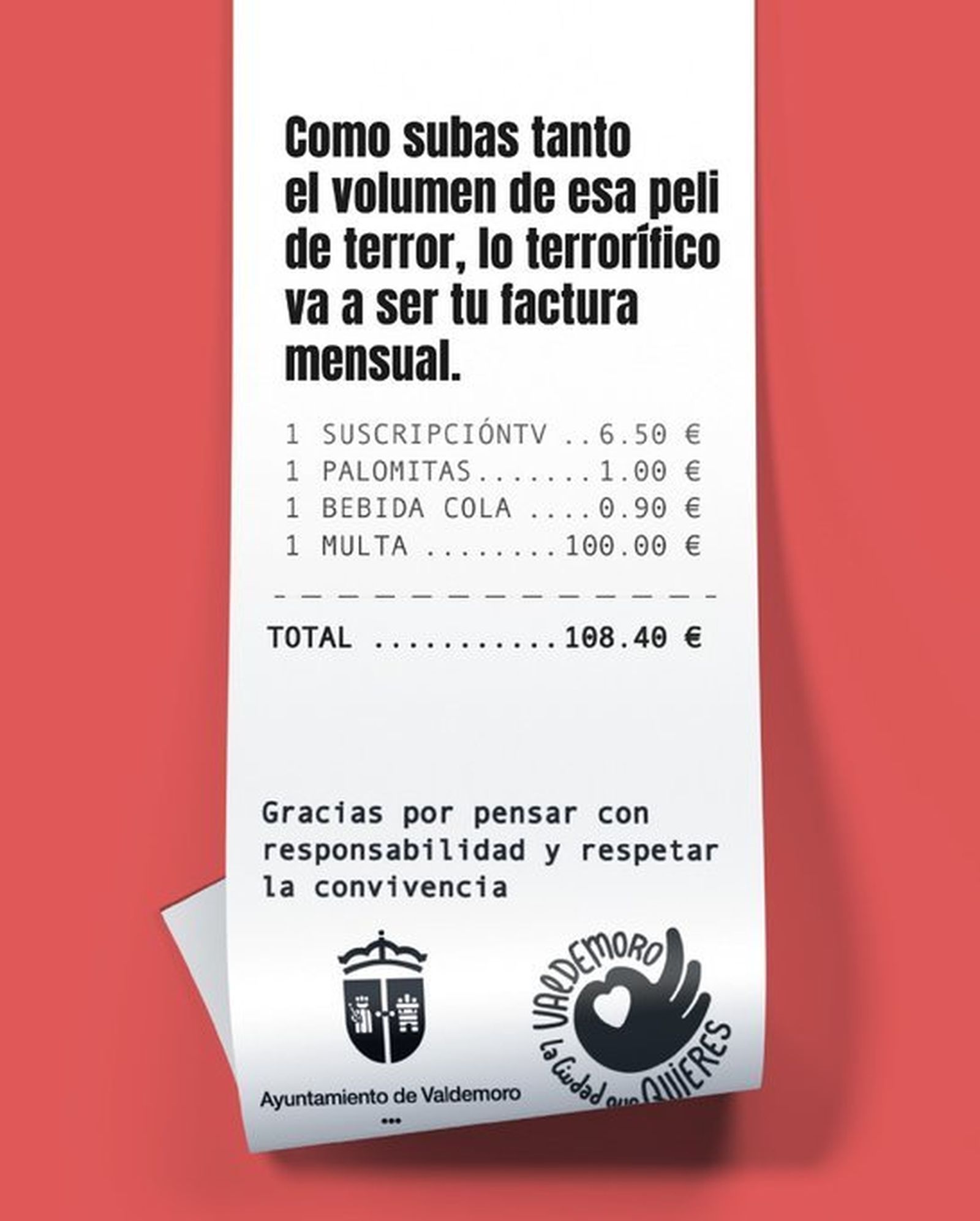 Imagen de la campaña del Ayuntamiento de Valdemoro