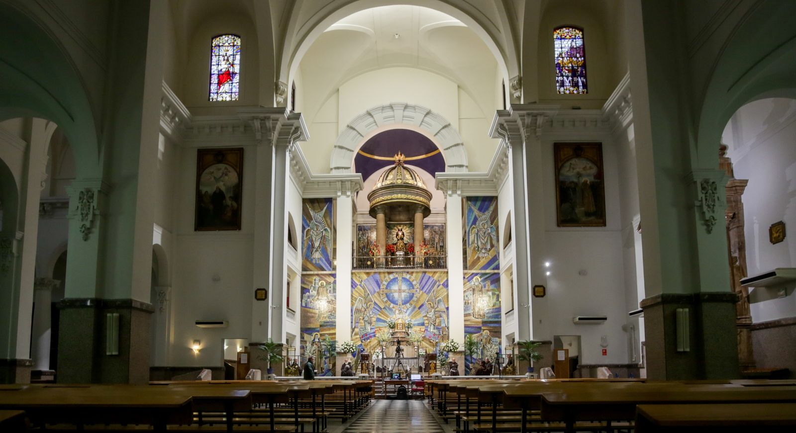 Interior de la Basílica de Jesús de Medinaceli