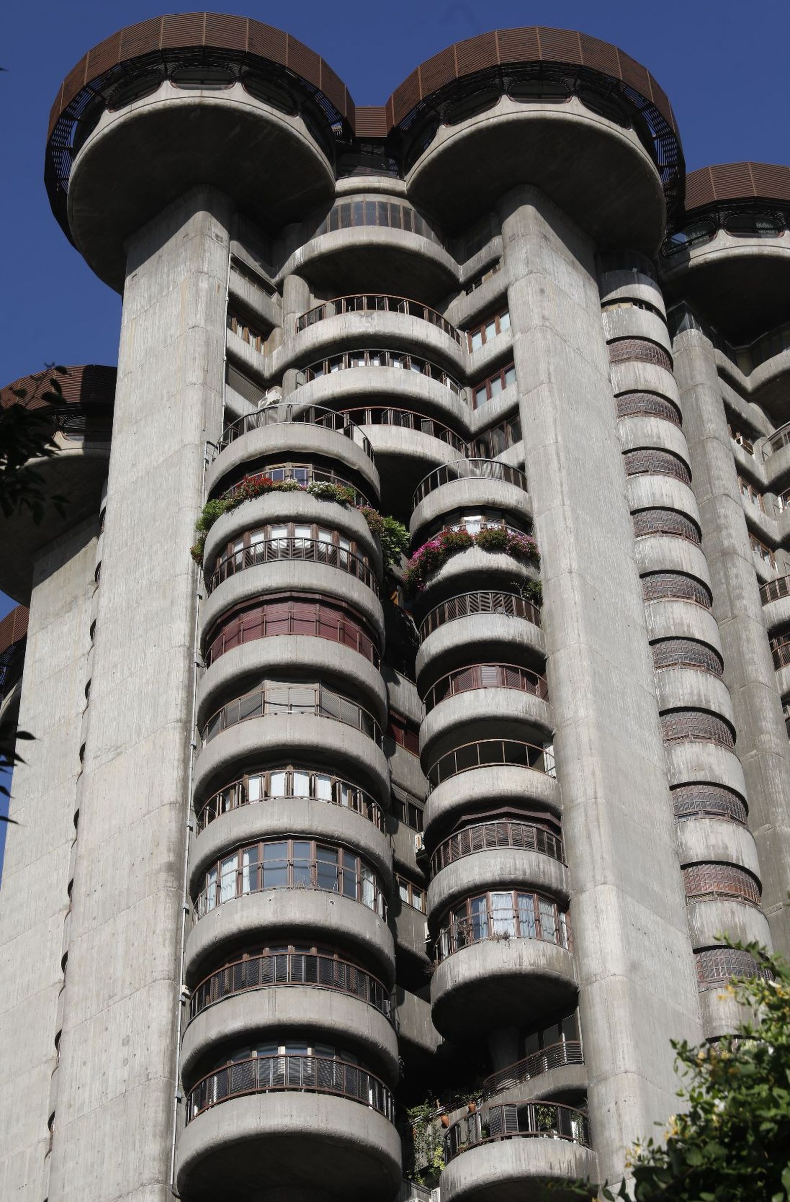 El edificio Torres Blancas, obra de Sáenz de Oiza