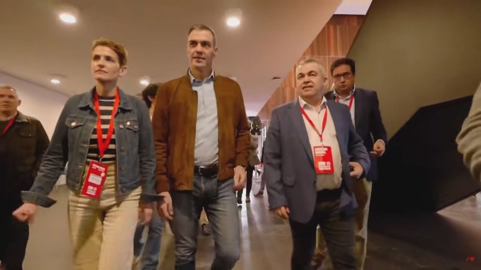 Santos Cerdán y Elma Saiz en el punto de mira por unas obras en Navarra