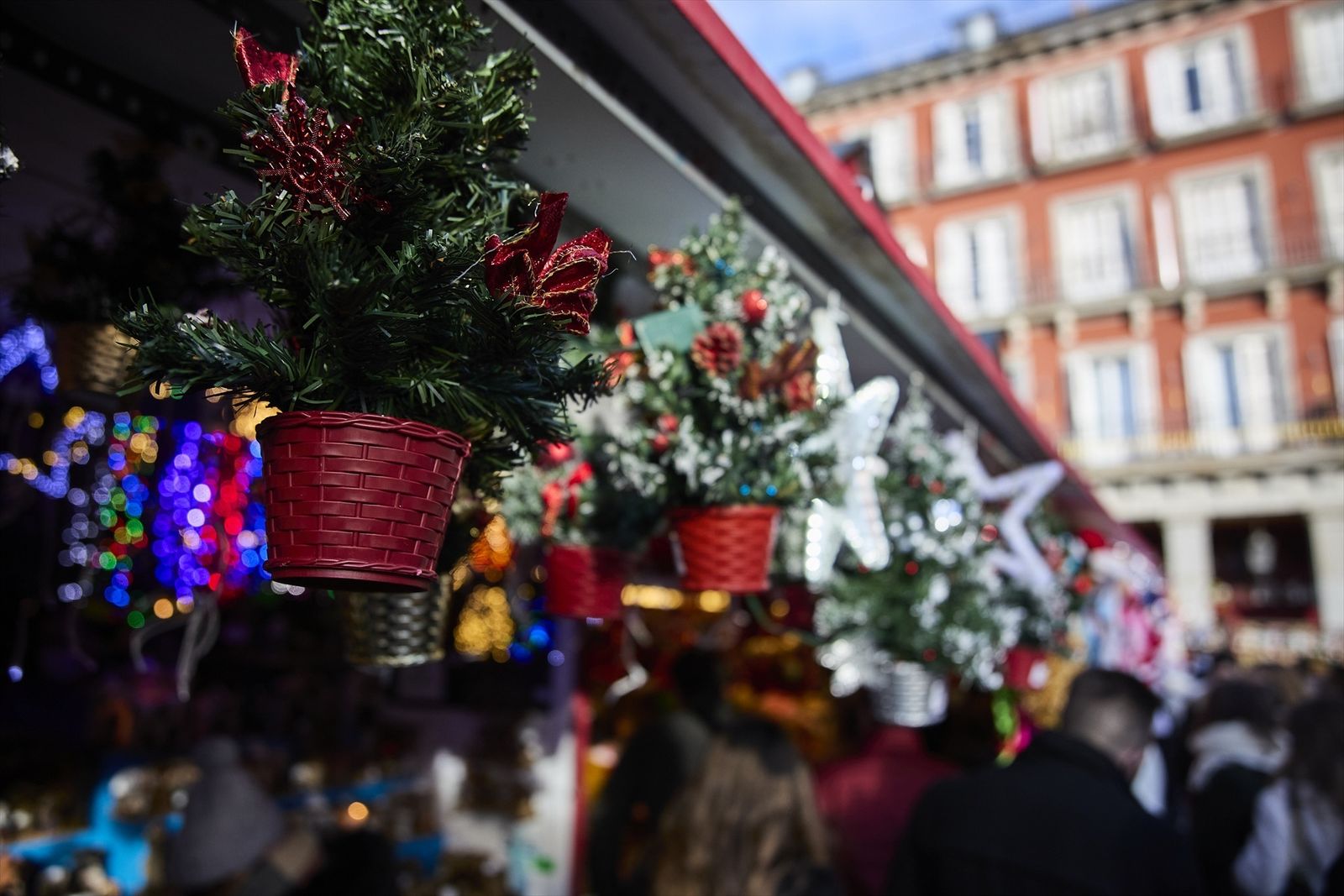 Mercadillo navideño de la Plaza Mayor