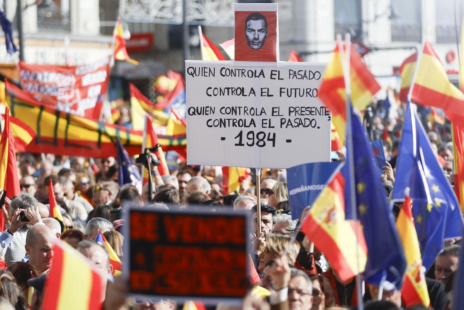 El día después de las manifestaciones en toda España contra la amnistía