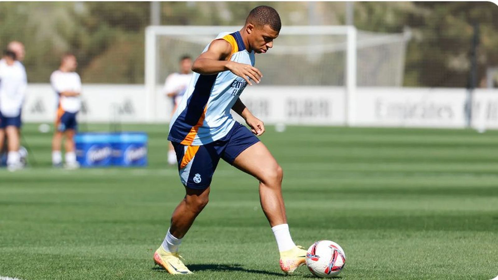 Entrenamiento del Real Madrid