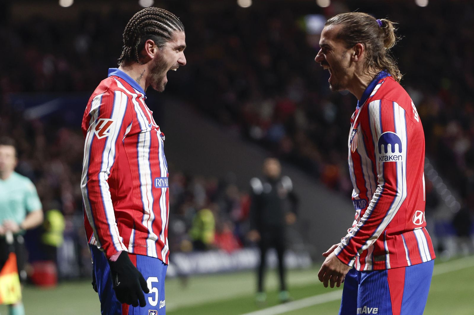 Rodrigo de Paul y Griezmann