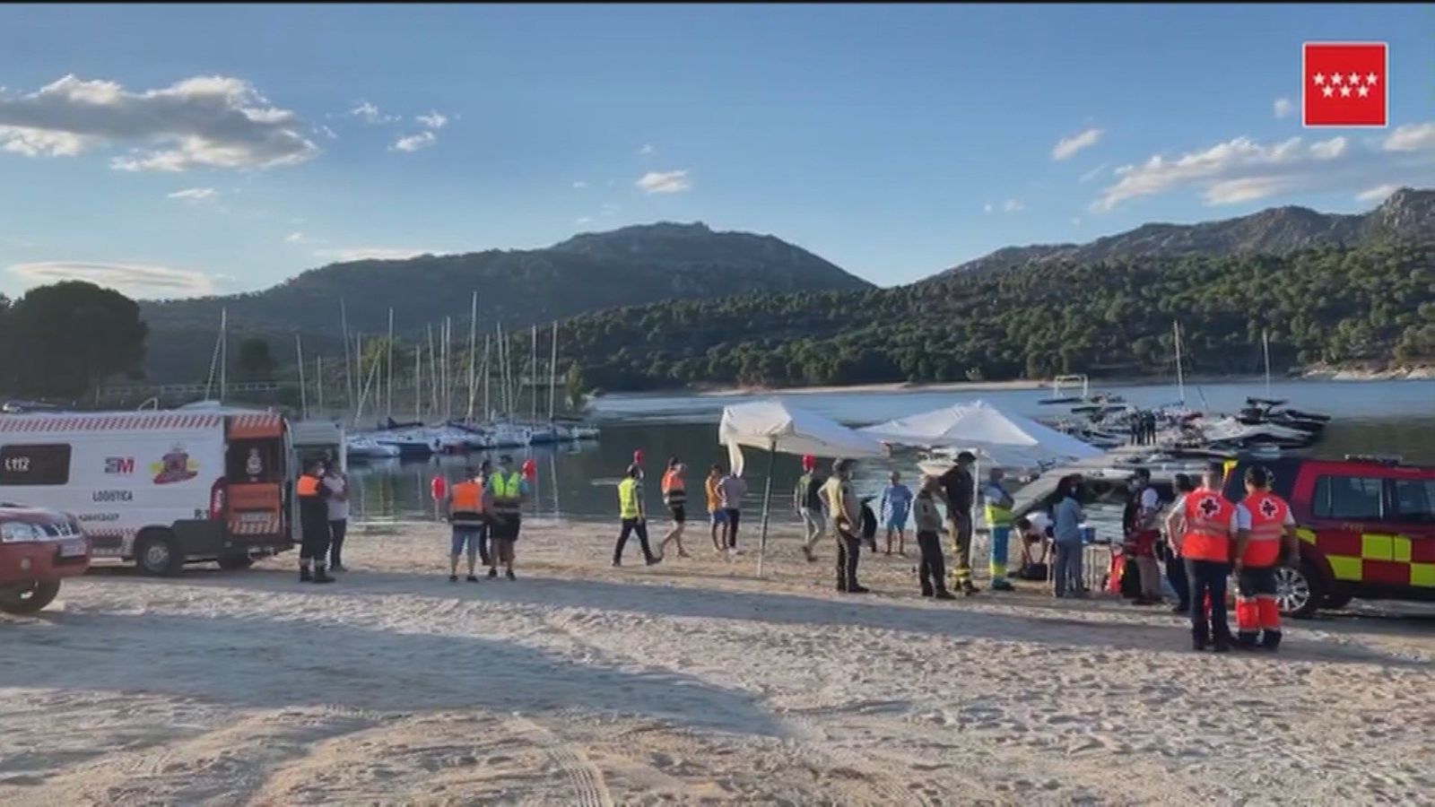 Se reanuda la búsqueda de la niña desaparecida en el pantano de San Juan con drones y submarinistas