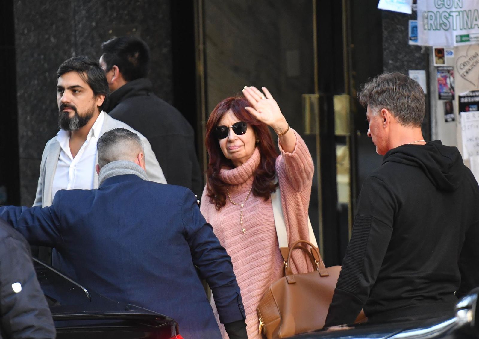 Cristina Fernández de Kirchner, tras el atentado
