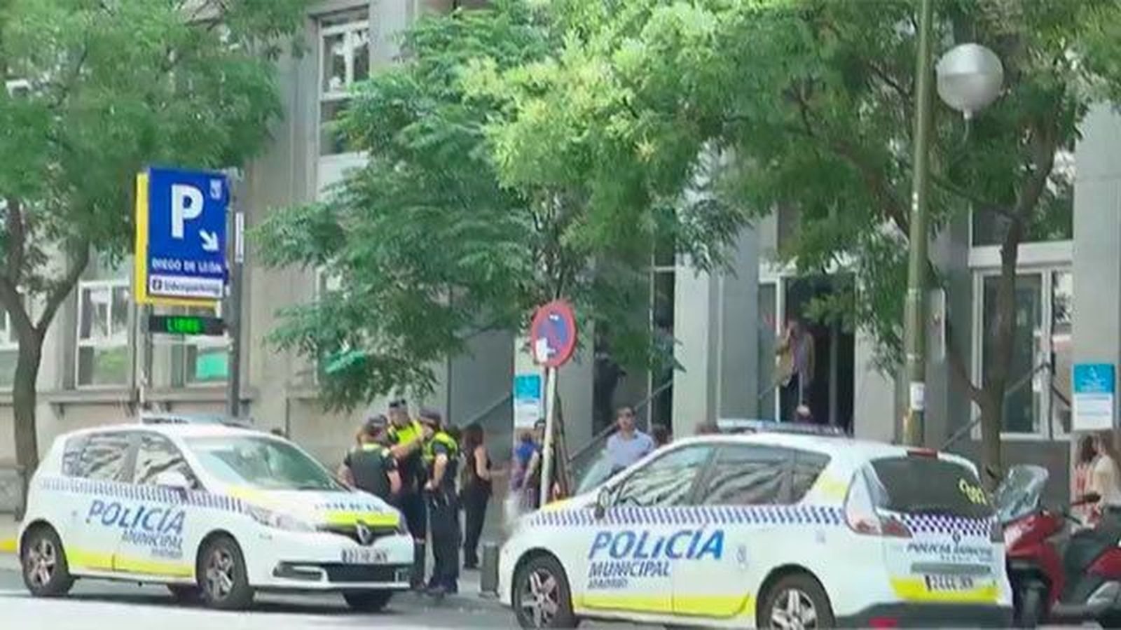 Desalojadas dos plantas del Hospital de La Princesa por un incendio