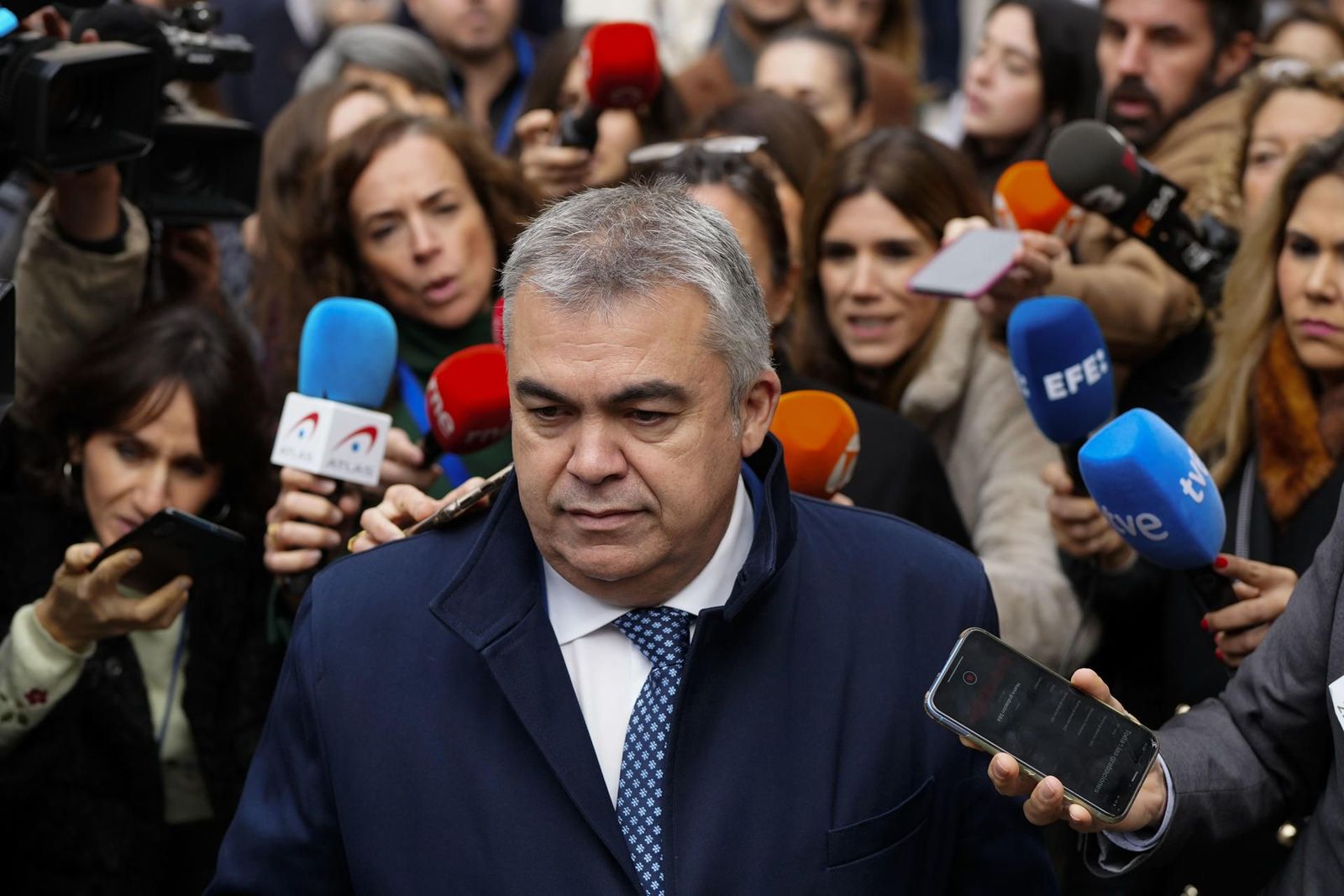 Santos Cerdán no ha gestionado todavía su baja como diputado del PSOE