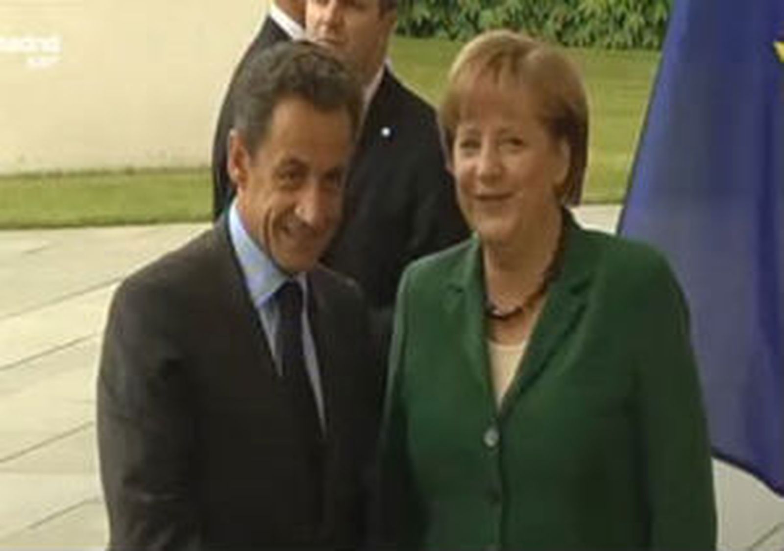 La Europa del euro y los mercados pendientes de la conversación entre Merkel, Sarkozy y Papandréu