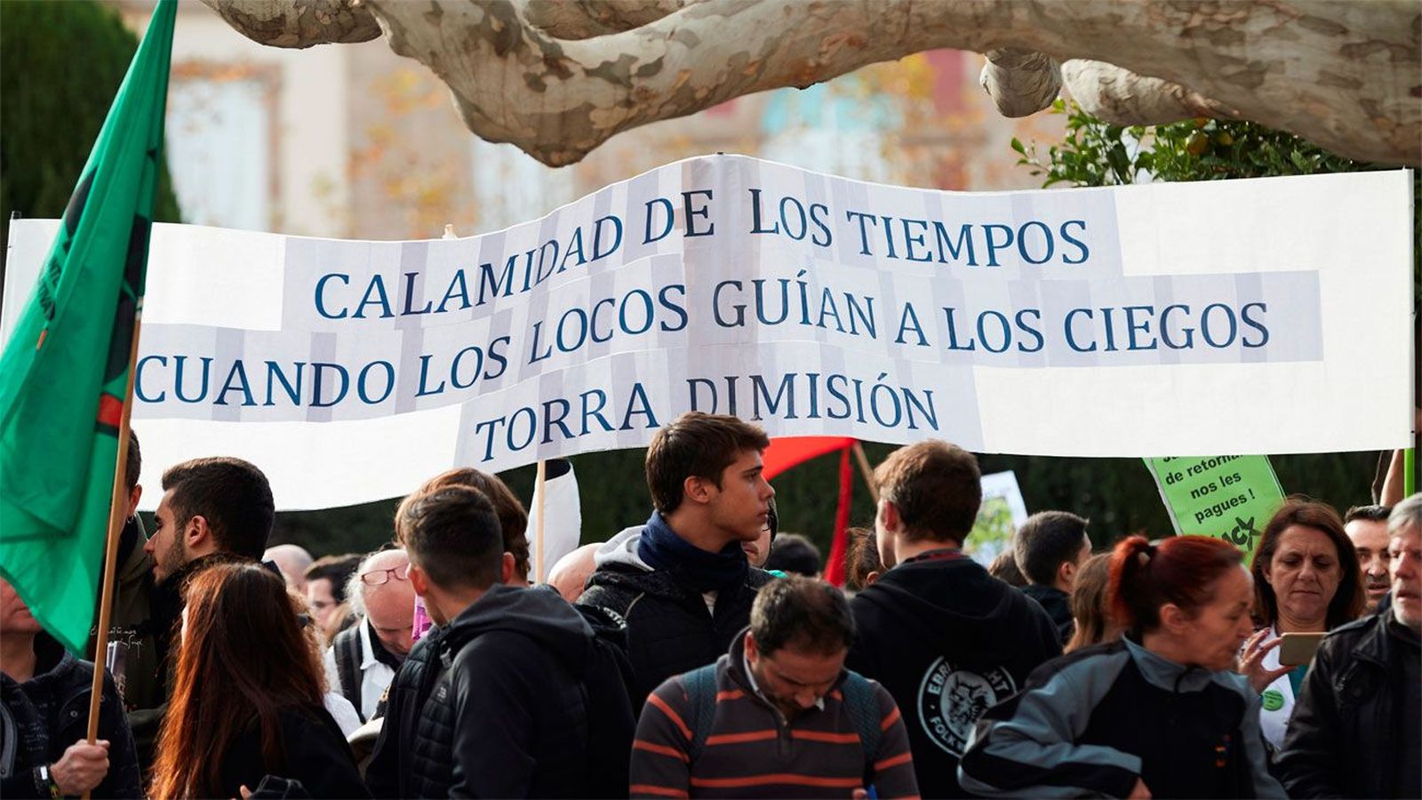 Torra ofrece "una república responsable de sus actos" ante la protesta social