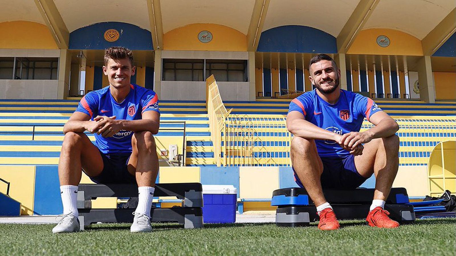 El Atlético ya se entrena en Riad
