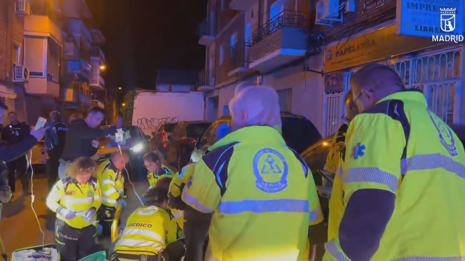 Herido grave un hombre de 37 años tras ser apuñalado por una discusión en Usera