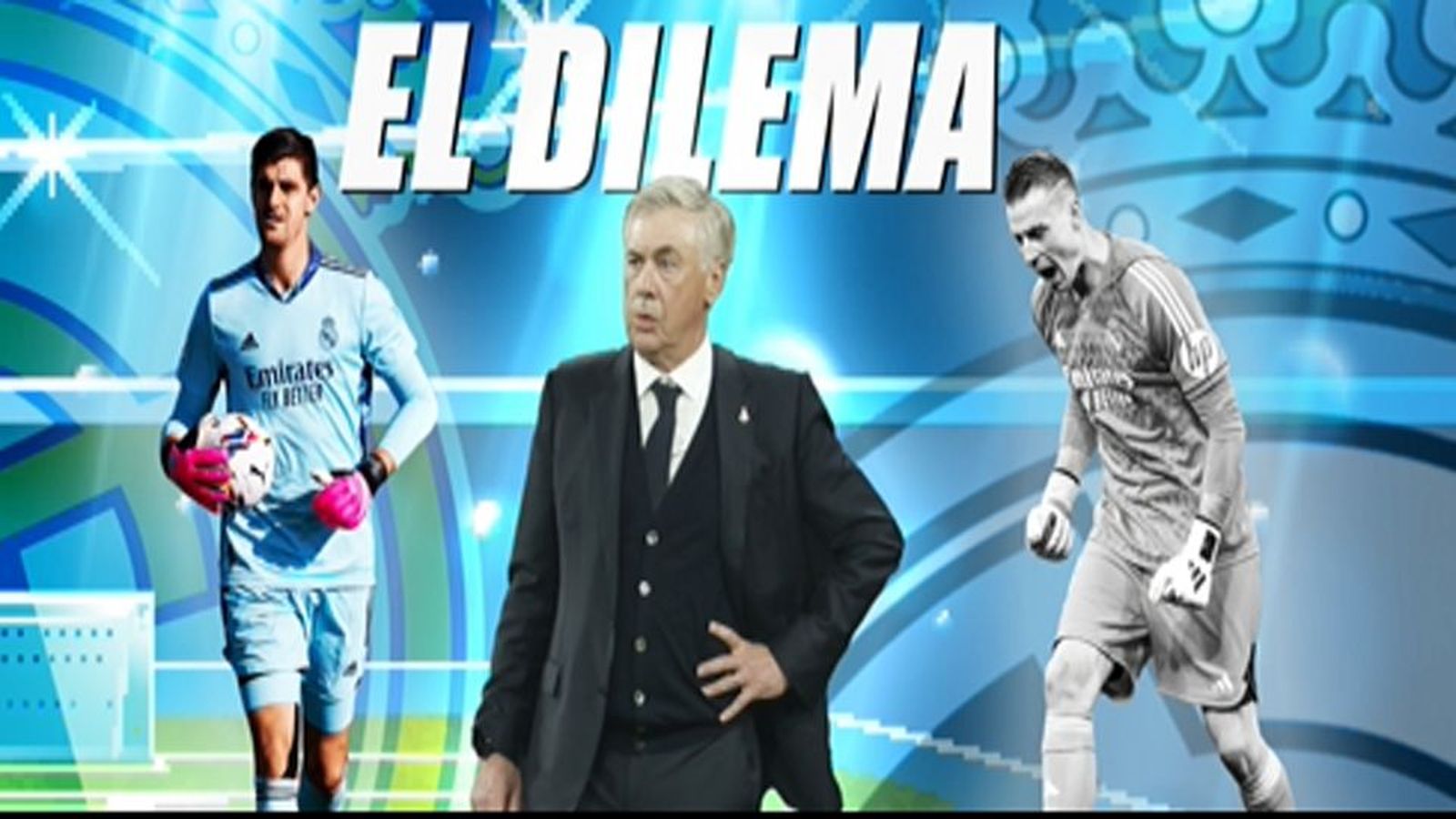 Ancelotti: "Lunin ha hecho una temporada fantástica; Courtois es el mejor del mundo"