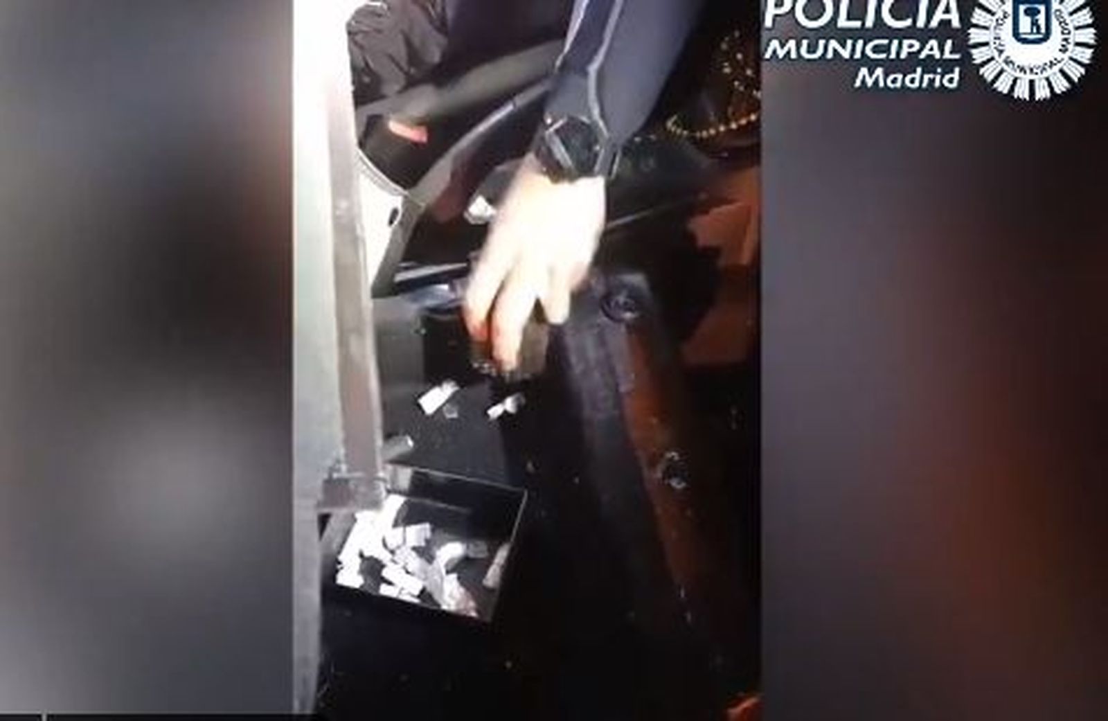 La Policía Municipal de Madrid encontró la droga en el coche