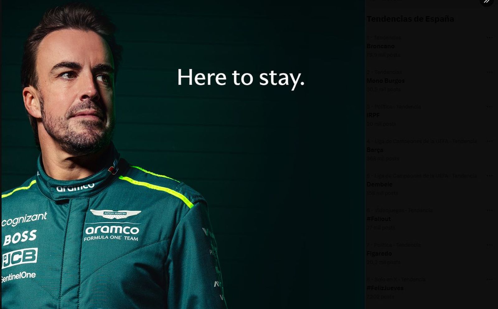Alonso renueva con Aston Martin