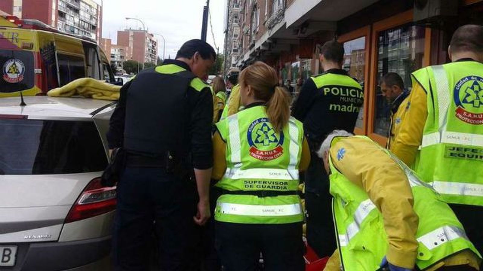 En estado muy grave una niña de 6 años tras caer desdeun séptimo piso en Madrid