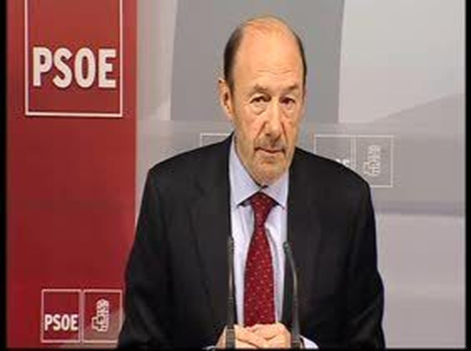 Rubalcaba sobre el año de Gobierno del PP: "No es la herencia, es la derecha"