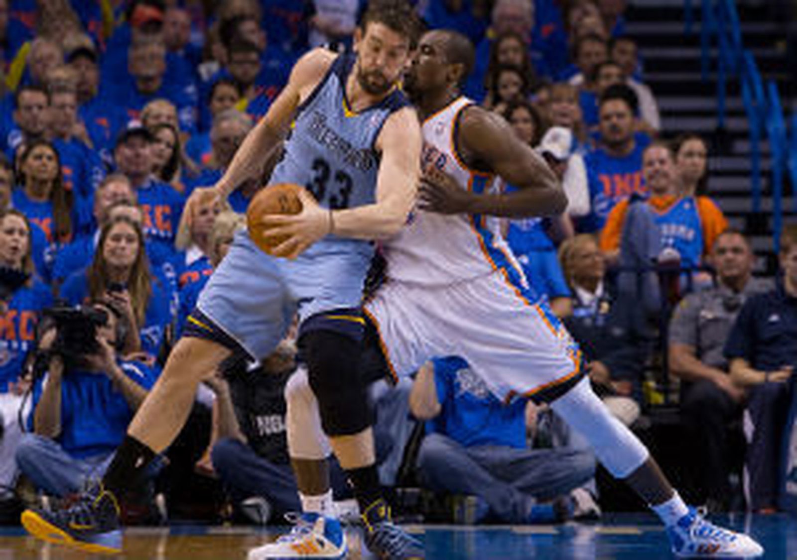 Marc Gasol e Ibaka