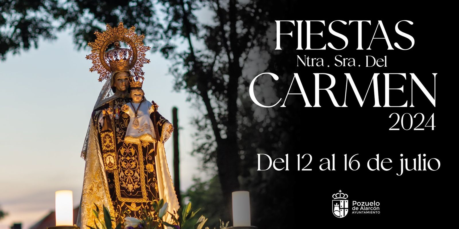 Fiestas del Carmen 2024 en Pozuelo de Alarcón
