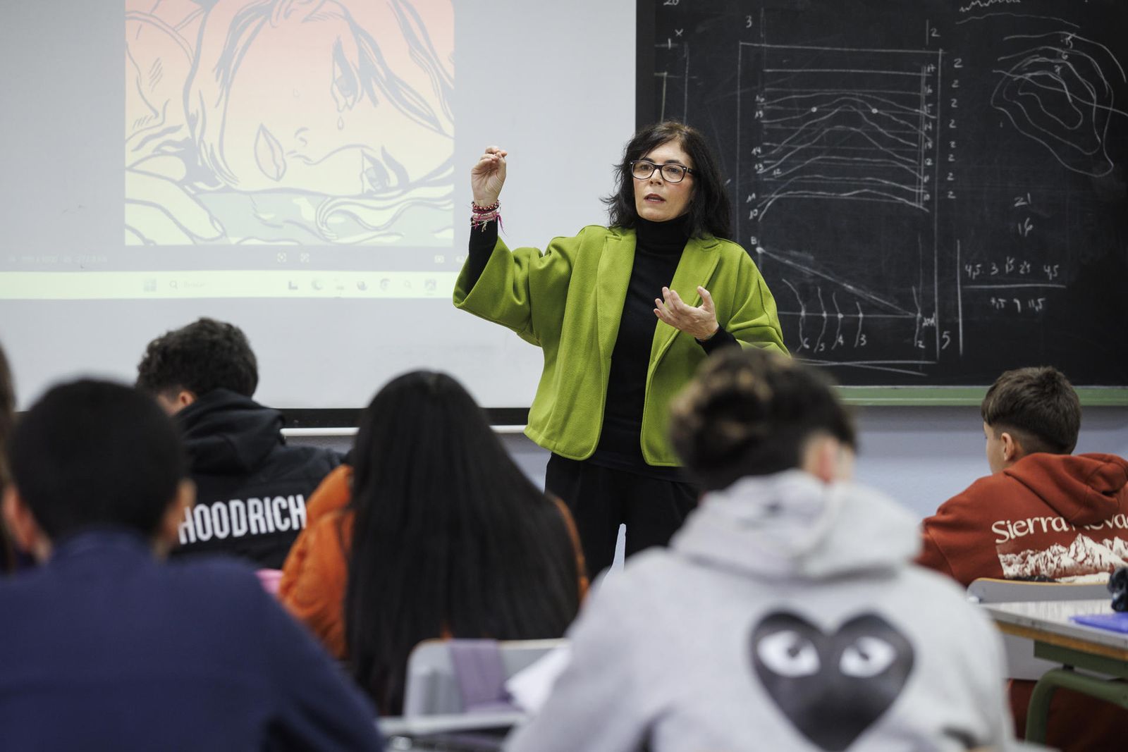 Ana Hernández, profesora del IES Julio Verne de Leganés