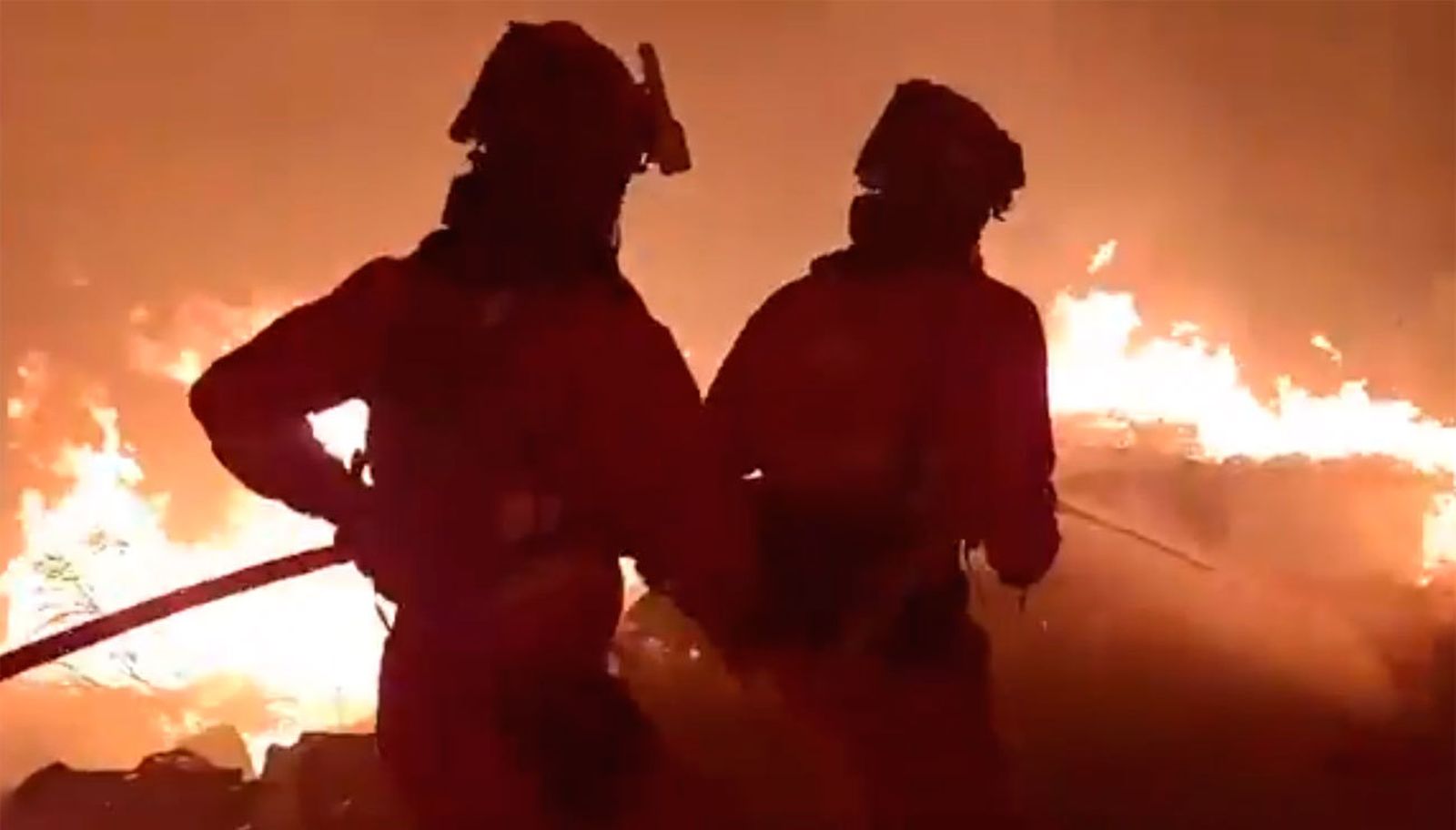 El incendio de El Tiemblo