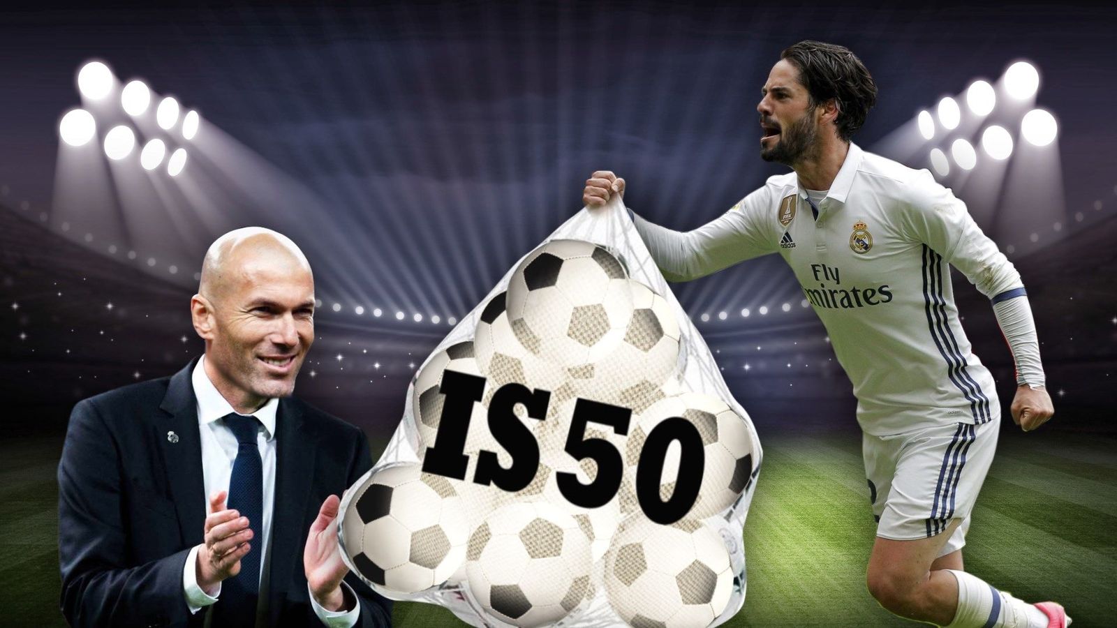Isco aprovecha sus oportunidades y alcanza los 50 goles