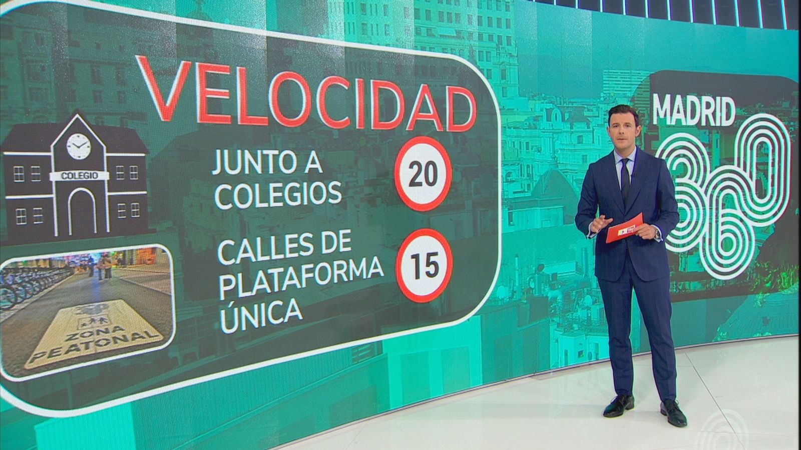 Nuevas velocidades en Madrid en algunas vías urbanas