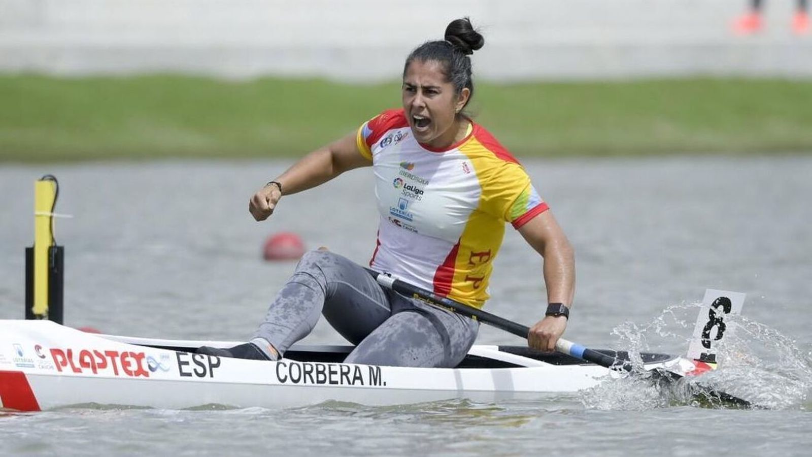La madrileña María Corbera, subcampeona del mundo de Piragüismo