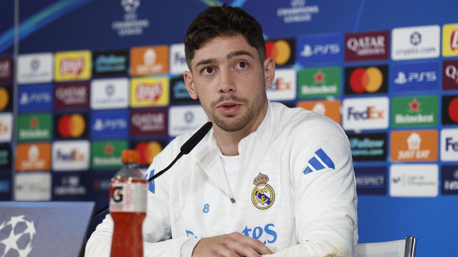 Fede Valverde: "Tenemos que dar el máximo y sacar un buen resultado para la vuelta"