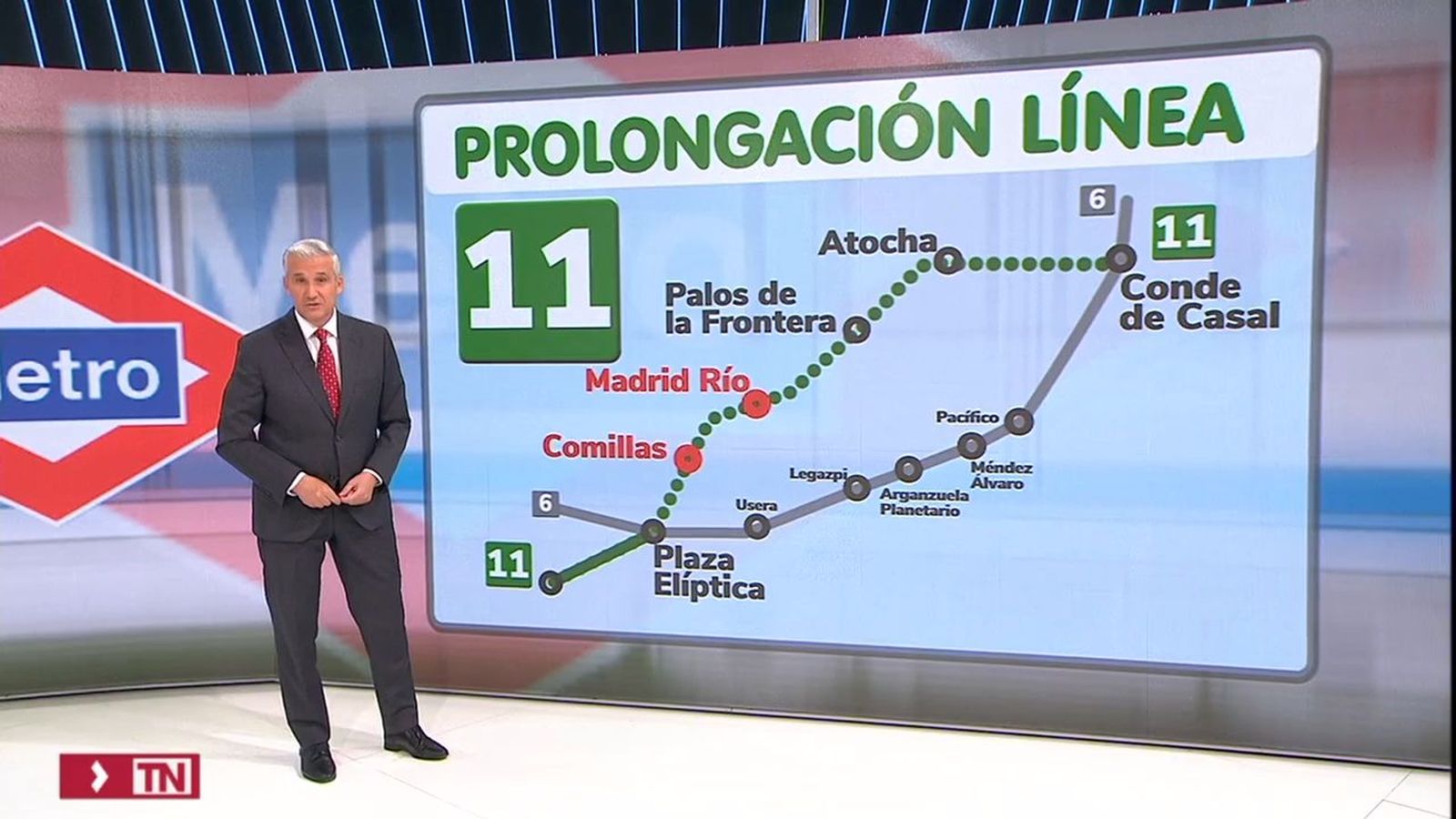 Llegan las obras de la línea 11 de metro
