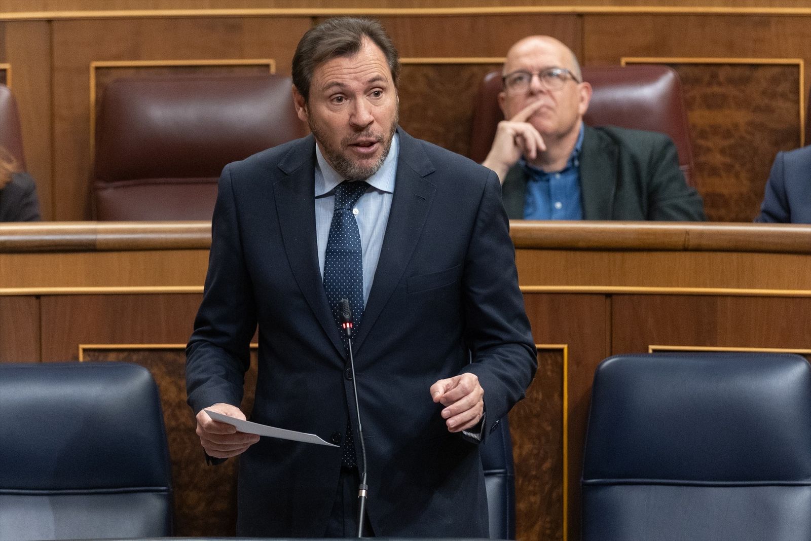 El ministro de Transporte y Movilidad Sostenible, Óscar Puente