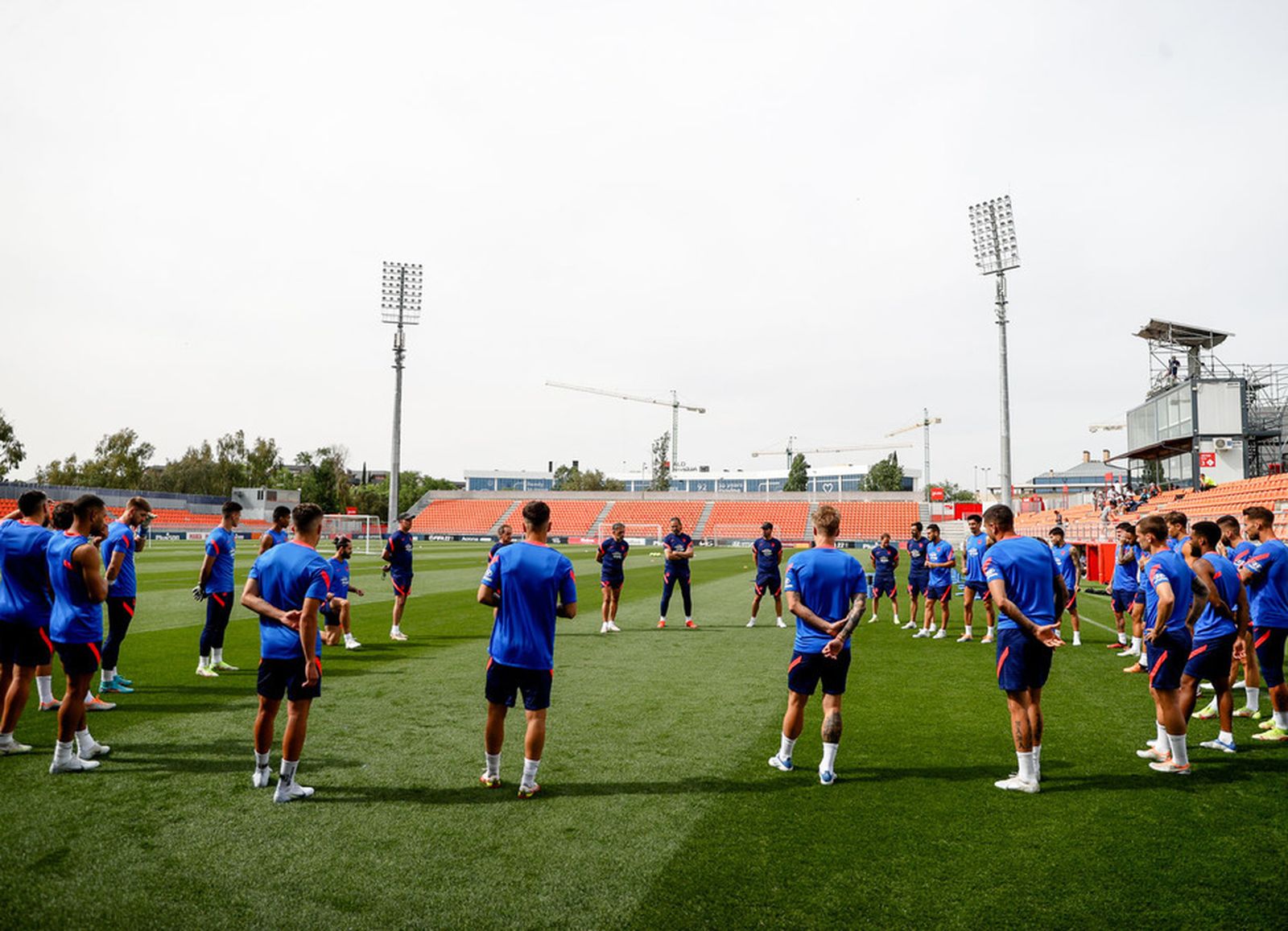 Entrenamiento del Atlético