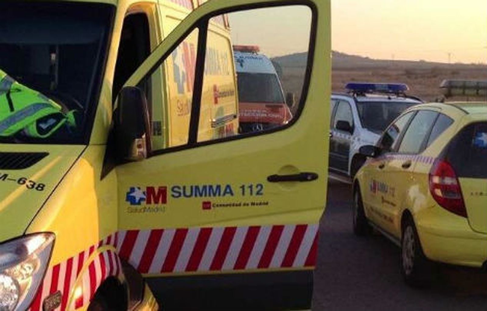 Muere un conductor tras una colisión frontal en la M-501
