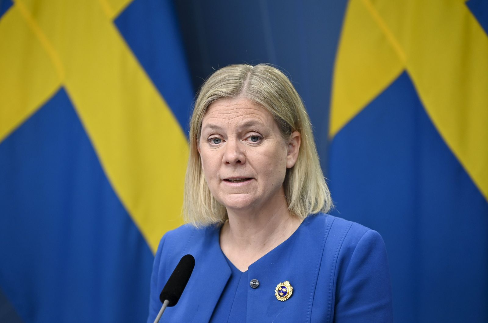 La primera ministra sueca, Magdalena Andersson