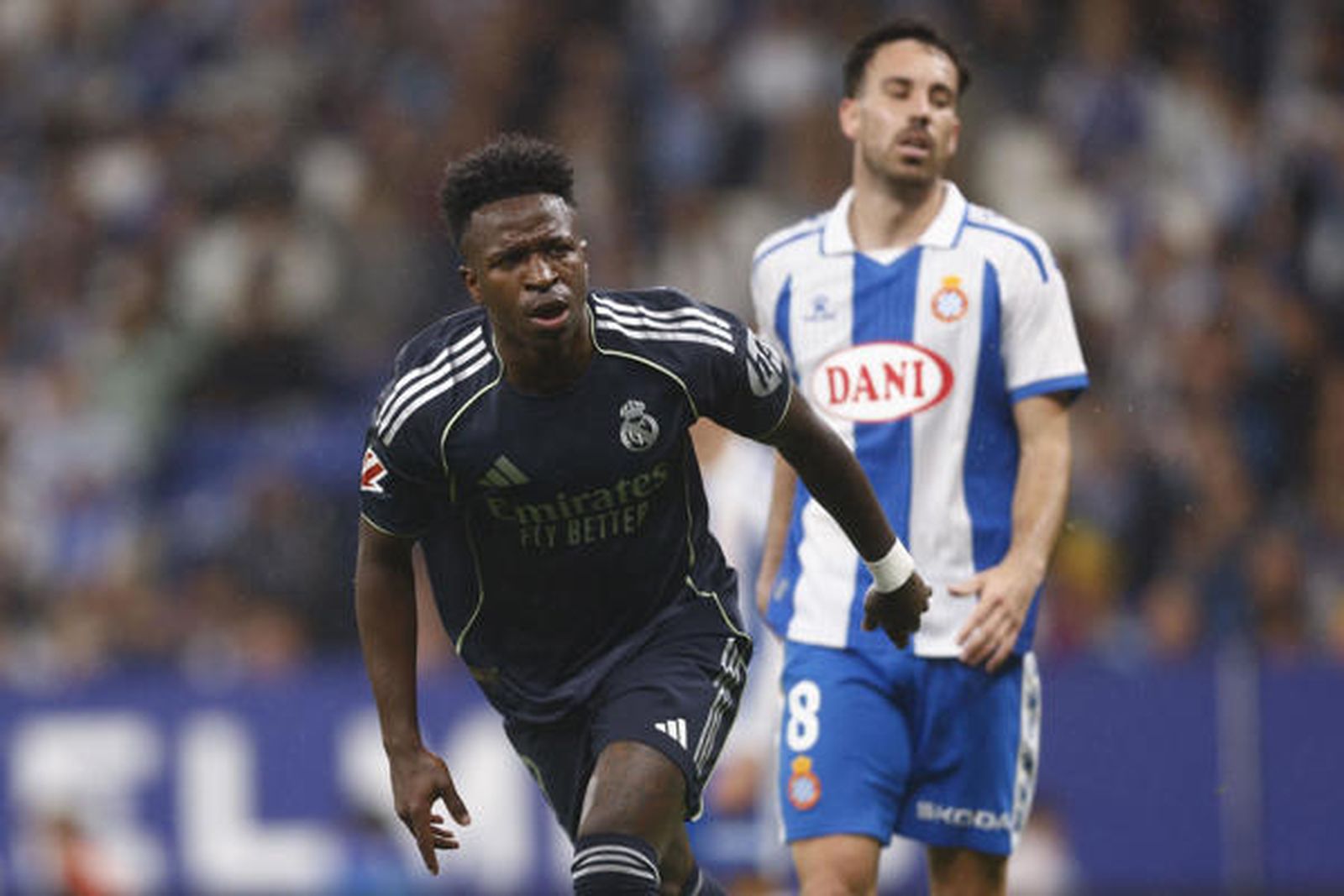 Vinicius ante el Espanyol
