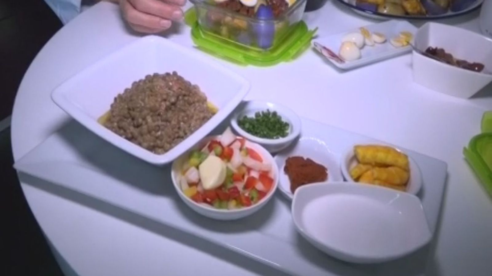 Lentejas cocidas al curry tailandés
